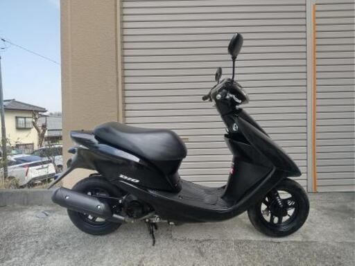 低走行たったの3160km！！ オイル、バッテリー新品　　ホンダ　ディオ　安心・安定のインジェクション　大人気のブラック