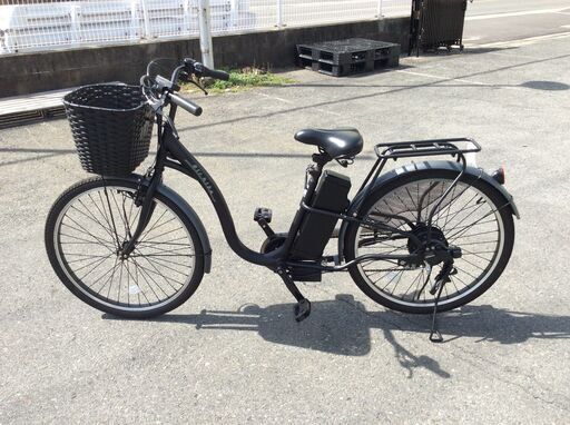 北摂地域限定配送も可能！！　訳有　Santasan　電動アシスト自転車　207　ブラック