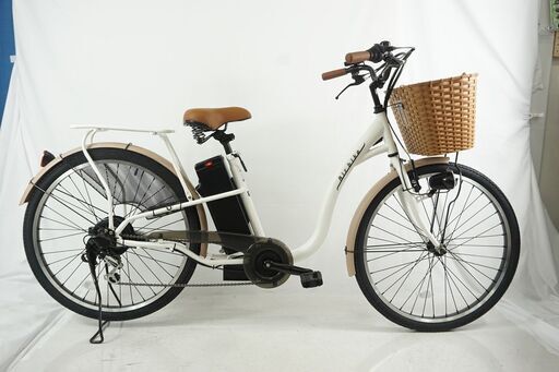 SANTASAN 「サンタサン」 AIRBIKE 未使用展示車 アシスト自転車 ホワイト