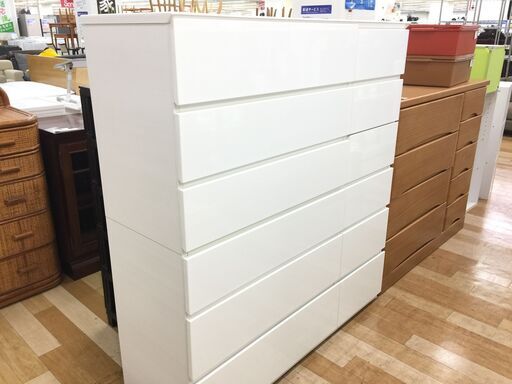 ニトリ 6段チェスト 【トレファク岸和田店】 - 収納家具