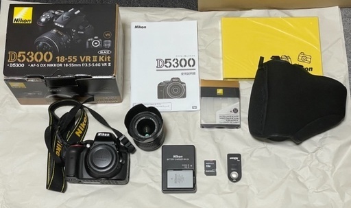 Nikon D5300 一式セット　手渡し