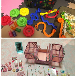 [お譲り済]メイクBOX +組立玩具set