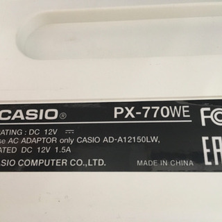 i232 CASIO PX-770  2017年製 カシオ　電子ピアノ