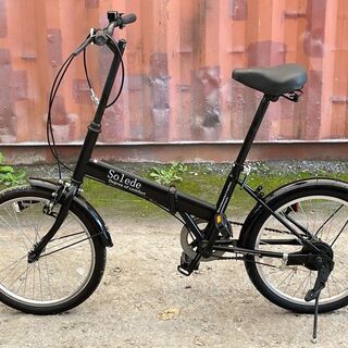 Solede 20インチ 折りたたみ自転車 変速なし 折りたたみ自転車