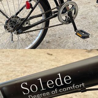 Solede 20インチ 折りたたみ自転車 変速なし