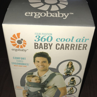 エルゴベビー フォーポジション360 クールエア ベビーキャリア グレー