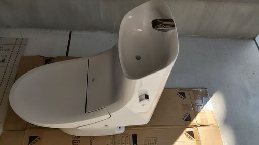 INAX LIXIL トイレ ウォシュレット一体型 便器 SET DT-BA282P/BW1  ②