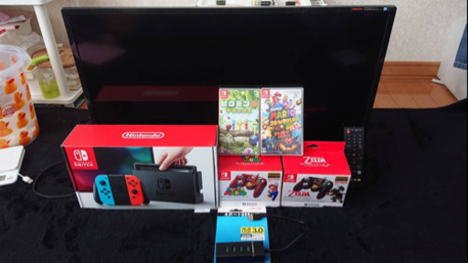 【決まりました】Nintendo Switch. テレビ.セット