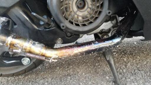 追記あり BEAMS SS300 ヒートチタンマフラー SE44J シグナス（3型で使用）