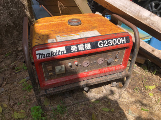 マキタ発電機2.3kw
