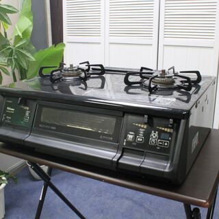 R2465) Paloma 中古 パロマ エブリシェフ　IC-360WA-R  水無し両面焼き LPガス用/右強火　ブラックプラチナ 2019年製! ガス台 店頭取引大歓迎♪ R2465) Paloma 中古 パロマ エブリシェフ IC-360WA-R 水無し両面焼き