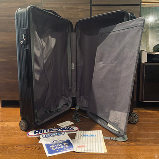 美品中古❗️RIMOWA ブラック 4輪 87L TSAロック 943v04 美品中古❗️RIMOWA ブラック 4輪 87L TSAロック 943v04