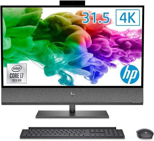 HP 液晶一体型パソコン インテル Core i7/32GBメモリ/512GB SSD/2TB HDD NVIDIA® GeForce RTX™ 2080 Super 31.5インチ UHD 4K ディスプレイ