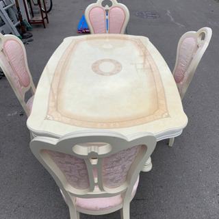 イタリア製　Saltarelli MOBILI サルタレッリ フローレンス ダイニング5点セット イタリー家具  輸入家具 