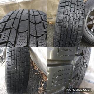 15インチアルミホイール　履きつぶしスタッドレスタイヤ付　
