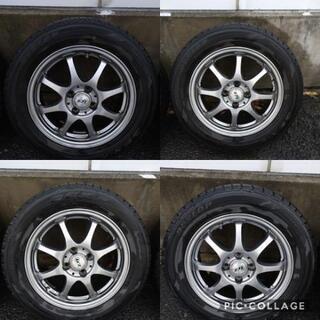 15インチアルミホイール　履きつぶしスタッドレスタイヤ付　
