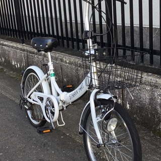 20インチ 折りたたみ自転車 Straw Hat