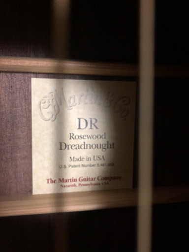 Martin DR Rosewood Dreadnought ハードケース付き