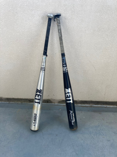 NPBバット 2本セット 中学硬式金属製バット ゼットパワー2nd（84cm） | 【ZETT