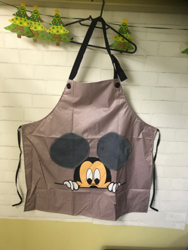 ミッキー　エプロン　おまけ付き