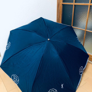 新品未使用 YSLイヴ・サンローラン晴雨兼用折り畳み傘