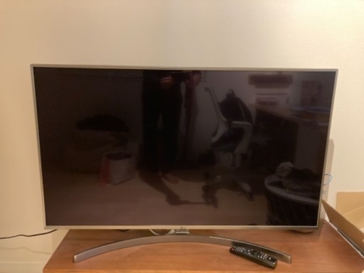 2018年モデルLG製4K 薄型スマートテレビ（49V型）