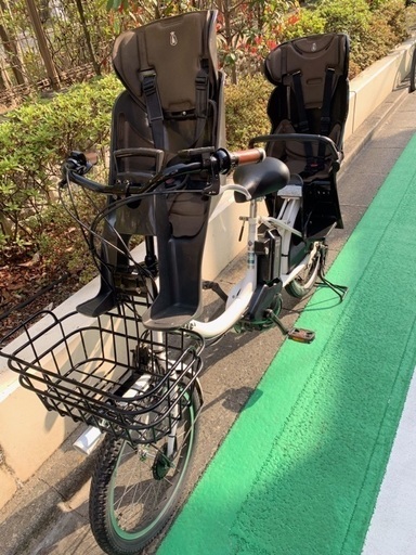 ブリジストン bikke2 20インチ前後子供乗せ 新基準 電動アシスト自転車