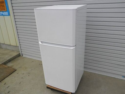 ハイアール １２１L冷凍冷蔵庫 JR-N121A ２０１７年美品 無料配送 （つくば市から２０キロまで）