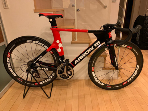 希少❗️高級　アルゴン18 ARGON SHIMANO DURA-ACE エアロロードバイク　フルカーボンフレーム　カーボンホイール