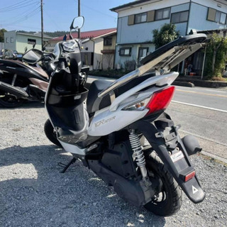 KYMCO VJR125 バッテリー新品 タンデムバー！ 激安小型！ 走行テスト済み 通勤通学におすすめ♪ 関東圏内即日配送可能です！