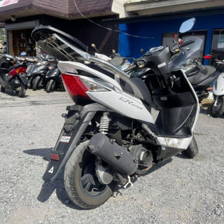 KYMCO VJR125 バッテリー新品 タンデムバー！ 激安小型！ 走行テスト済み 通勤通学におすすめ♪ 関東圏内即日配送可能です！