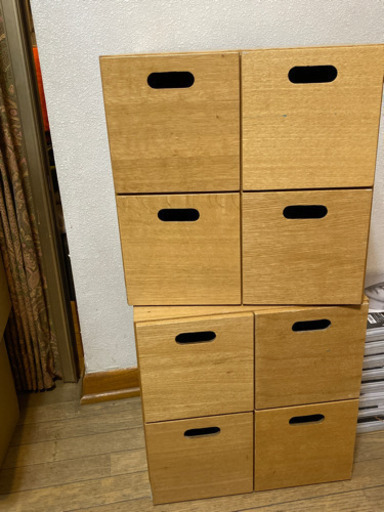 ★受渡しの方決まりました★ 無印良品　スタッキングチェスト、引き出し4個タイプ
