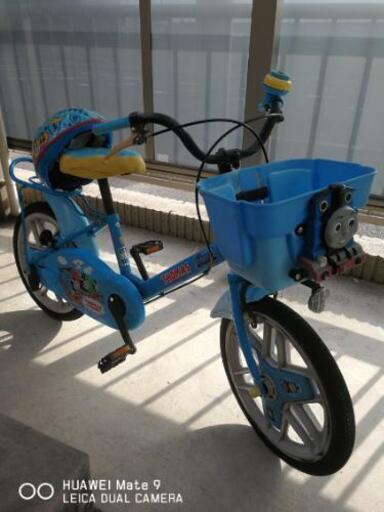 16型　トーマス自転車　ヘルメット・スタンド付属 16型 トーマス自転車 ヘルメット・スタンド付属 子供用ヘルメット カ