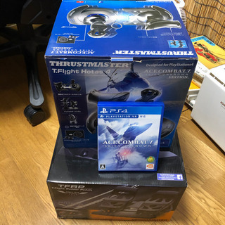 Hotas4とラダーペダルとAcecombat7セット