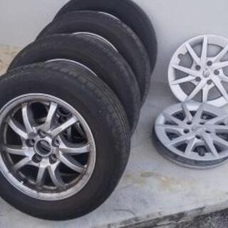 取引中)☆値引きしました！ ダイハツ メビウス 純正16インチホイール 