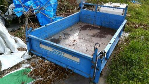 運搬機 500kg積み シコク 手動ダンプ