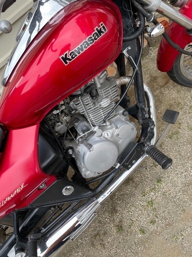 カワサキ エリミネーター125 初期型 中古 キャリアBOX付き