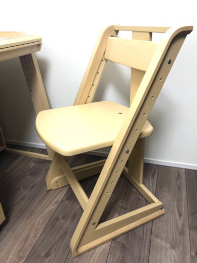 オカムラ学習机・椅子・サイドキャビネット、照明セット