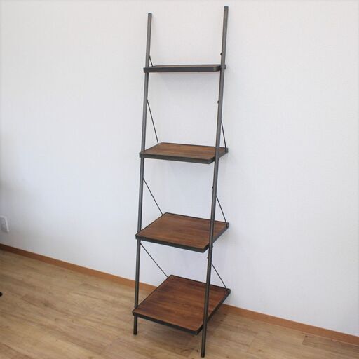 T557)★美品★ journal standard Furniture ジャーナルスタンダード CHINON LADDERLSHELF シノンラダーシェルフ 収納棚