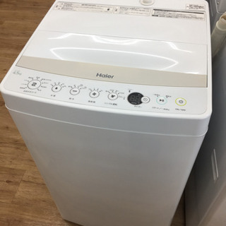 Haier（ハイアール）の全自動洗濯機2018年製（JW-C45BE）です 