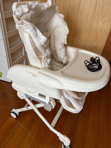 ベビー用品 combi ネムリラ Fit AQ アイボリー ハイローチェア