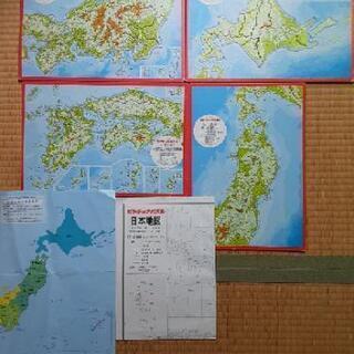 レトロな日本地図パズル