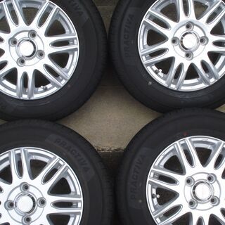 バリ山 13インチ 軽自動車 145/80R13 タイヤ・アルミセット 中古 バリ山 13インチ 軽自動車 145/80R13 タイヤ・アルミセット 中古