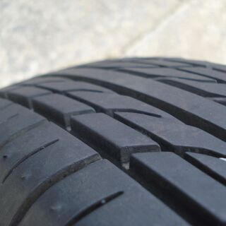 バリ山　13インチ　軽自動車　145/80R13　タイヤ・アルミセット　中古