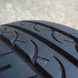 バリ山　14インチ　軽自動車　155/65R14　タイヤ・アルミセット　中古