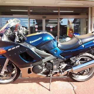 NO.3730　ＺＺＲ４００　Ｎ型　水冷４サイクル１６バルブ４気筒エンジン　ネイビーメタリック　☆彡 NO.3730 ZZR400 N型 水冷4サイクル16バルブ4気筒エンジン