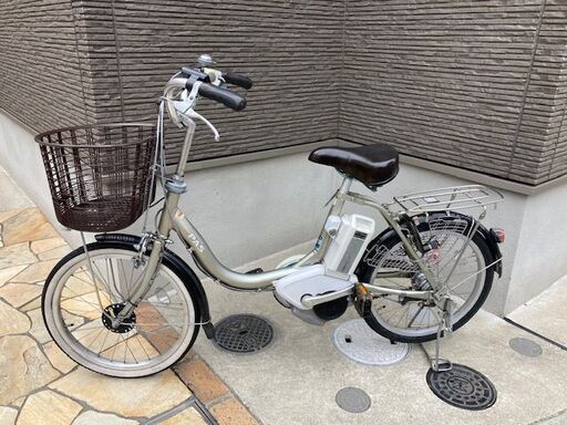 バッテリーほぼ新品！ヤマハ　パスシオンU　20インチ　新基準　電動自転車　電動アシスト自転車　20インチ　320④