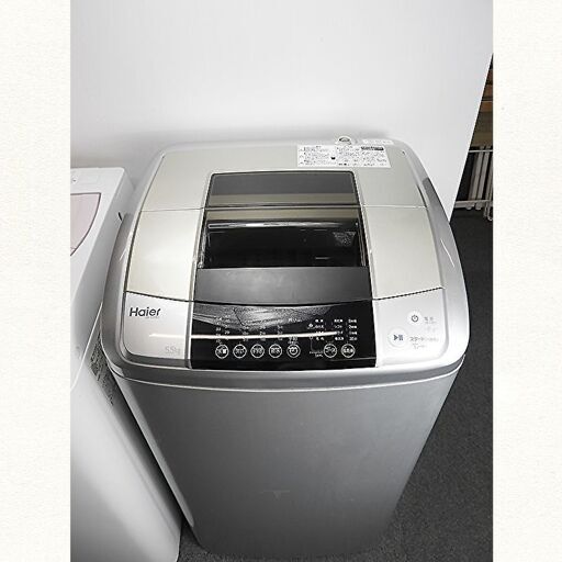 全自動洗濯機 ハイアール 5.5K JW-KD55A 2014年製　中古 ★京都市内+隣接地域配達無料☆J0015