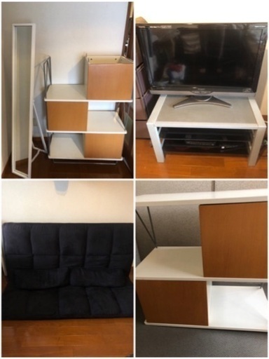 新生活セット！家具・家電一式 冷蔵庫,洗濯機,電子レンジ,テレビ,ベッド