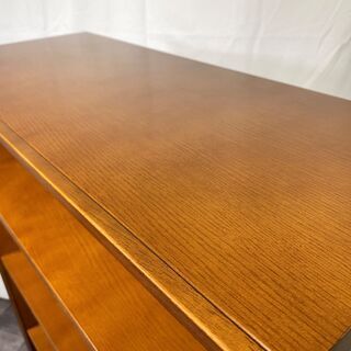 カリモク60+ karimoku シェルフ 飾り棚 フリーラック 収納棚 本棚 茶 中古品